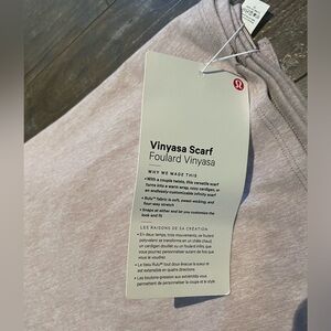 NWT Lululemon Vinyasa Scarf